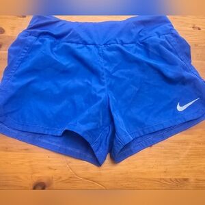 Nike Women's Blue Athletic Shorts
